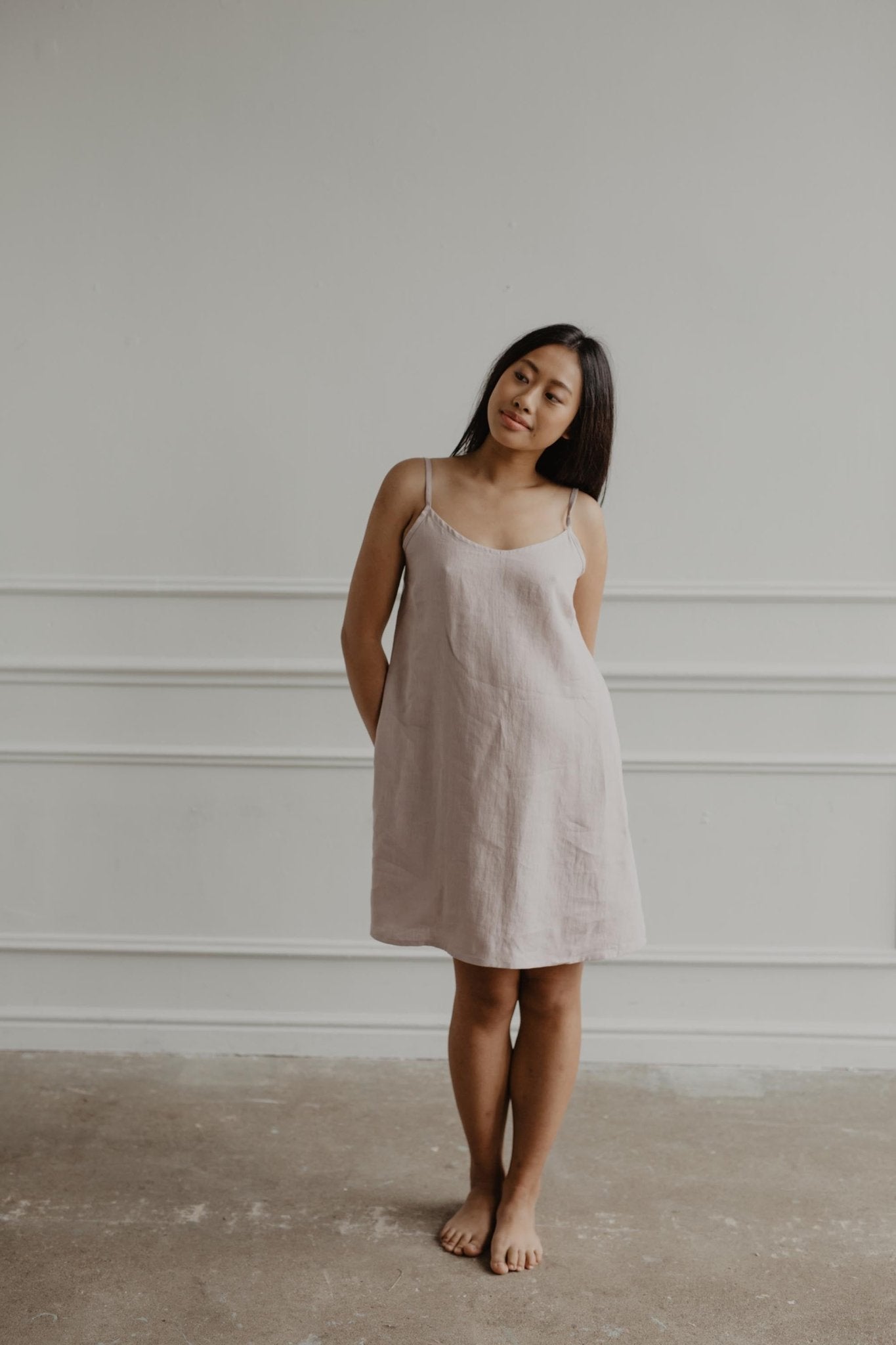 Linen Night Dress | Her Linen | Linen Gown HER LINEN Linen Night Dress | Her Linen | Linen Gown HER LINEN