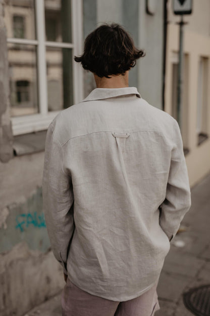 Classic linen shirt HECTOR - Her Linen