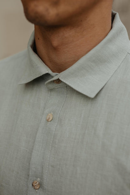 Classic linen shirt HECTOR - Her Linen