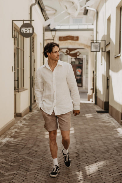 Classic linen shirt HECTOR - Her Linen