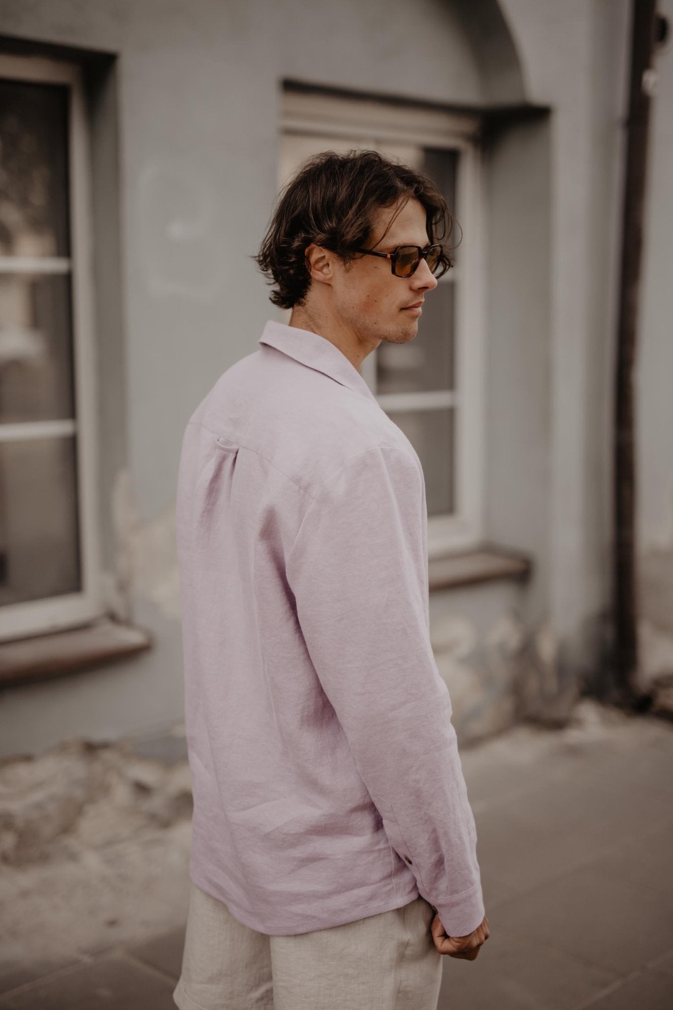 Classic linen shirt HECTOR - Her Linen