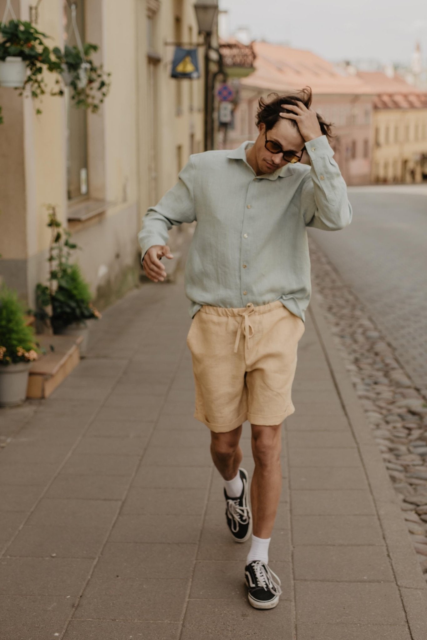 Classic linen shirt HECTOR - Her Linen