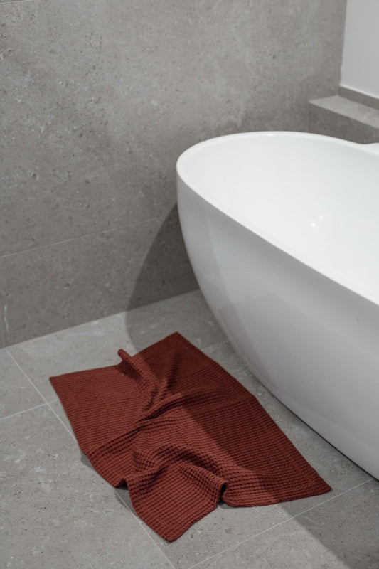 Linen bath mat - Her Linen