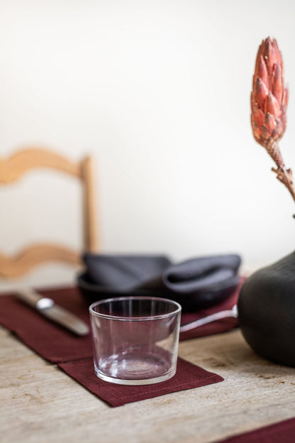 Linen coasters set of 2 - Her Linen