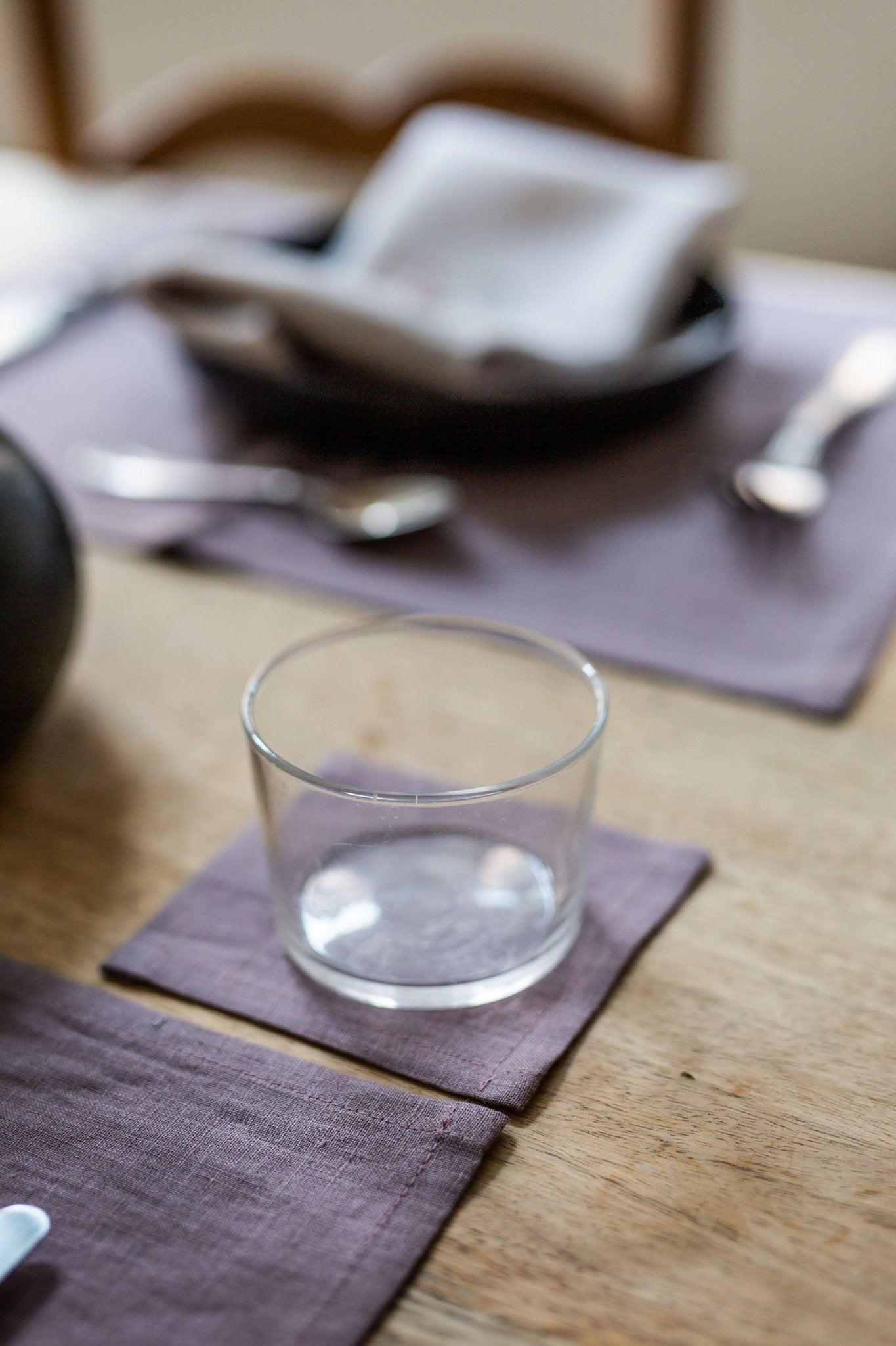 Linen coasters set of 2 - Her Linen