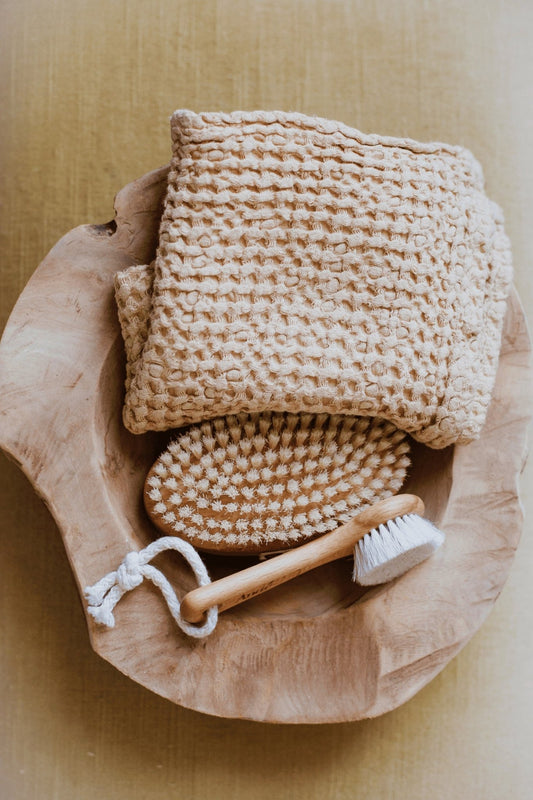 Linen face towel - Her Linen