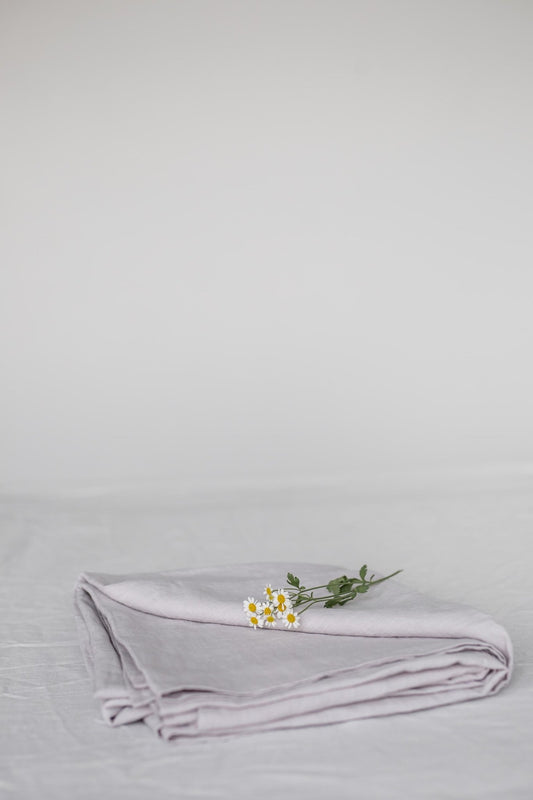 Linen flat sheet in Cream - Her Linen