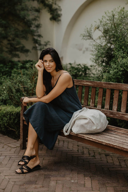 Linen long dress Jakarta - Her Linen