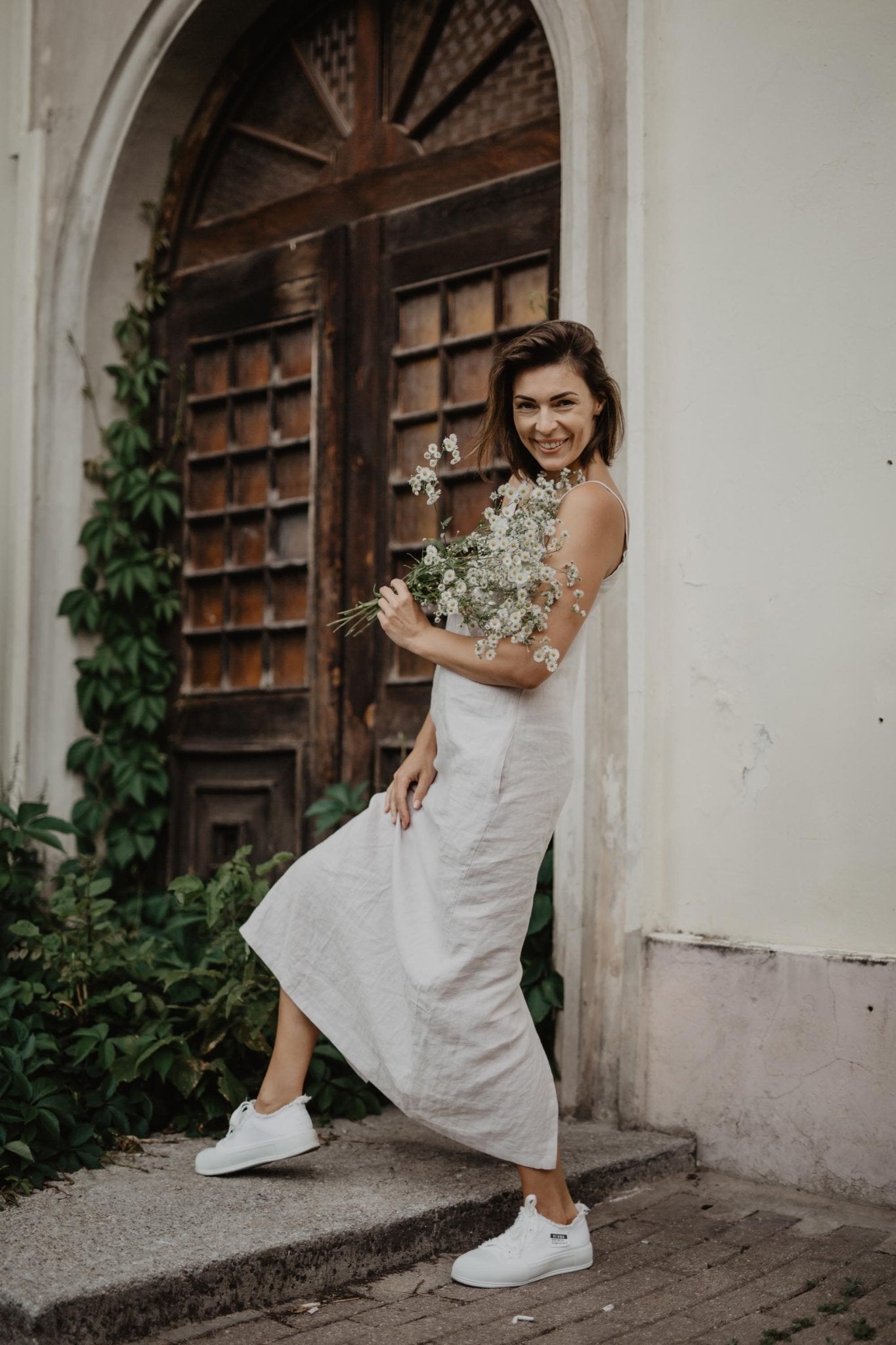 Linen long dress Jakarta - Her Linen