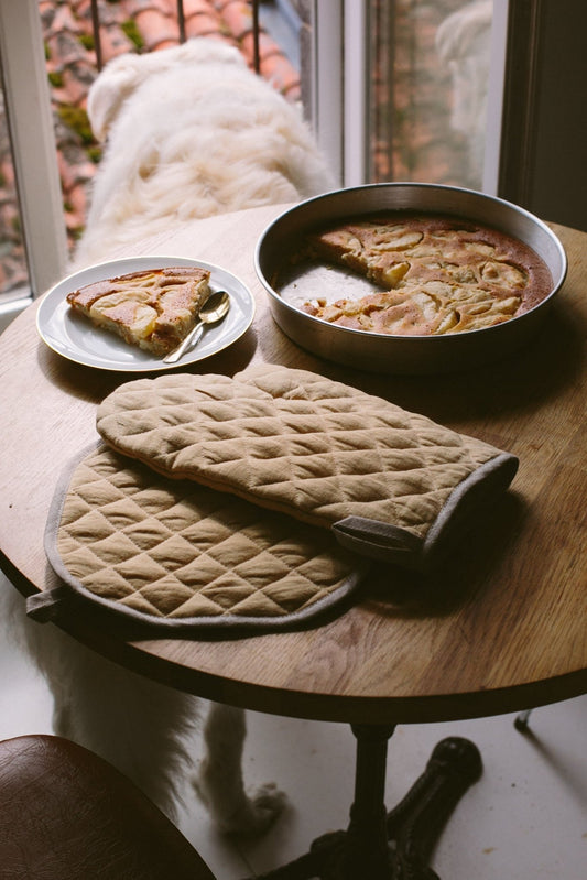 Linen oven mitt - Her Linen