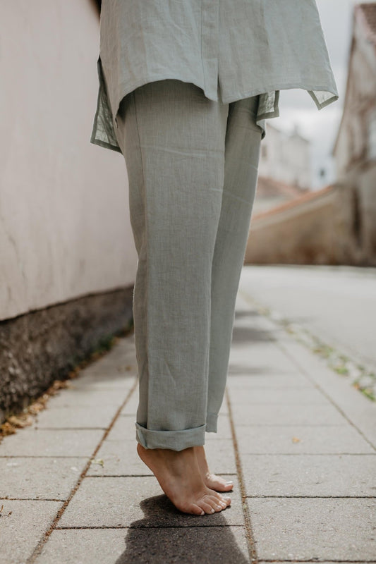 Linen pants Malmo - Her Linen