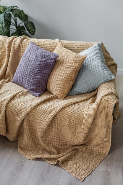 Linen waffle pillowcase - Her Linen