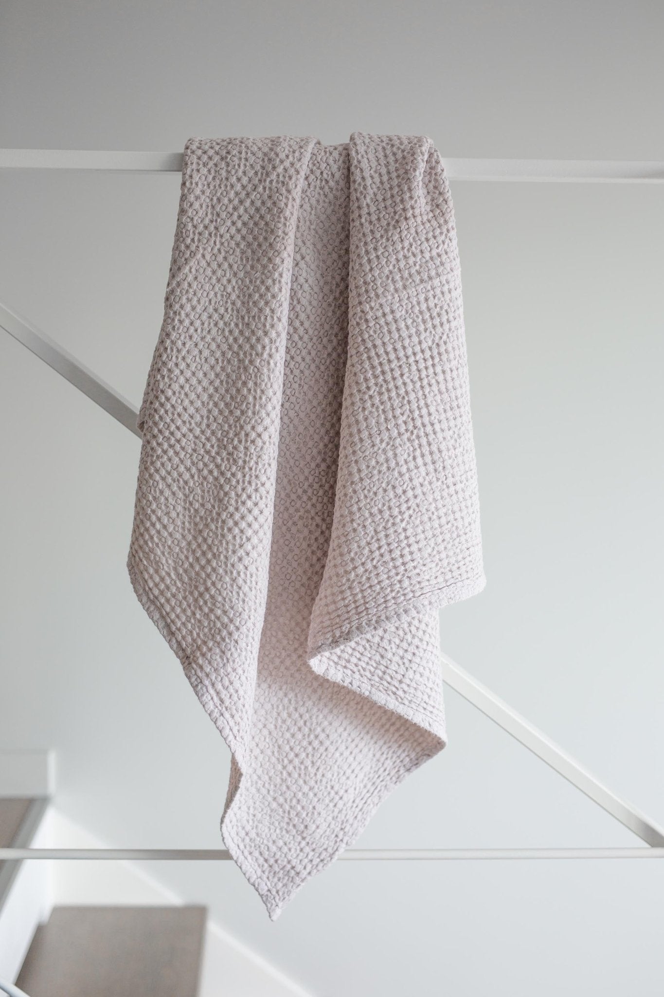 Linen waffle towel set - Her Linen
