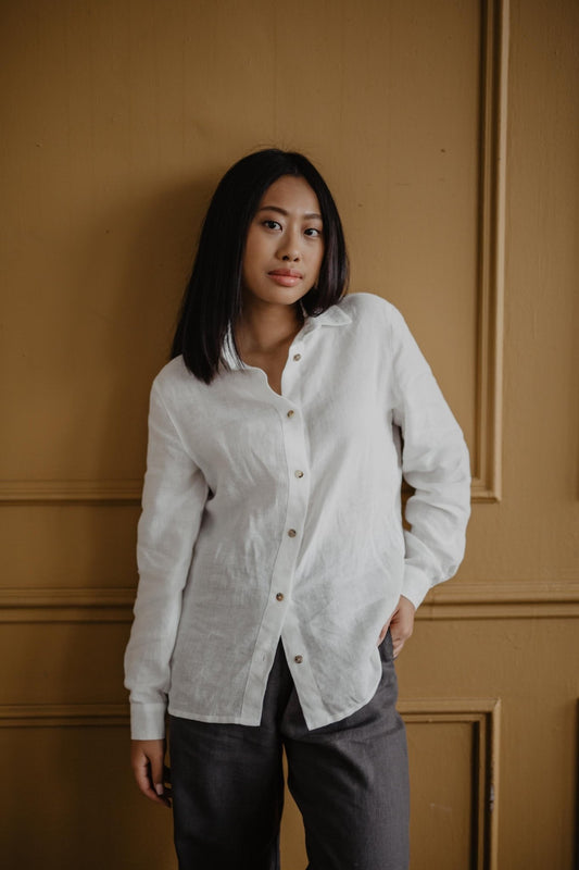Nordkapp classic linen shirt - Her Linen