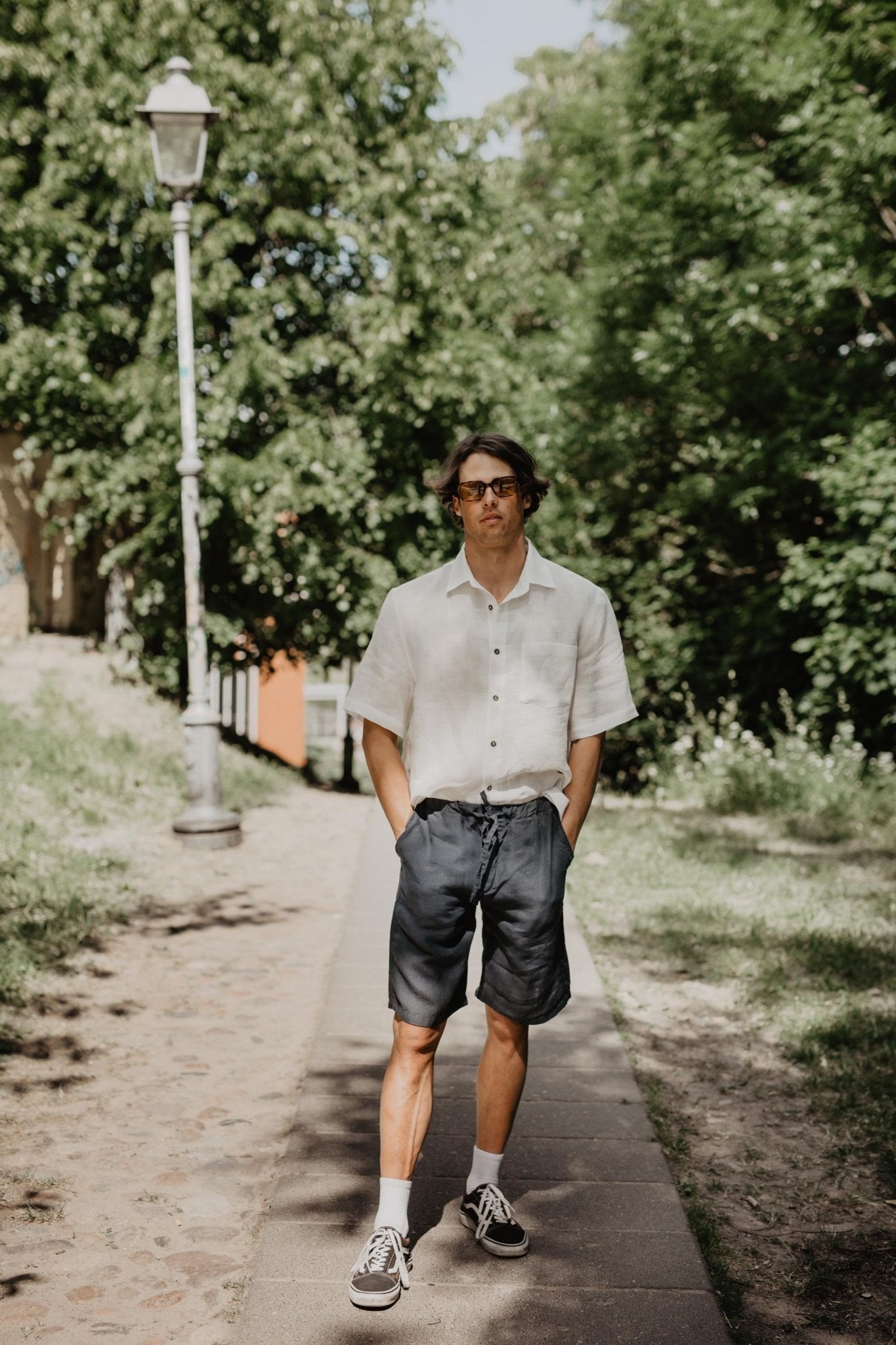 Oversized linen shirt MAGNUS - Her Linen