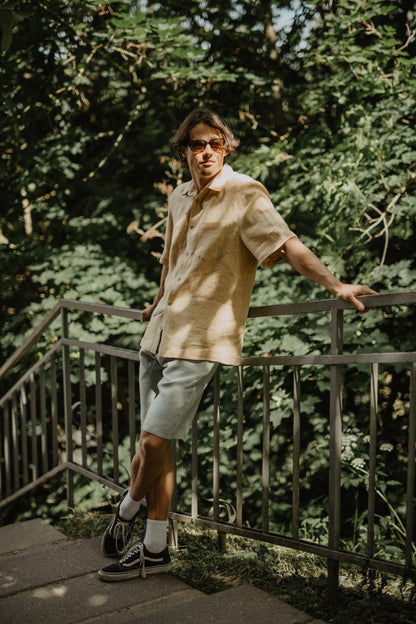 Oversized linen shirt MAGNUS - Her Linen