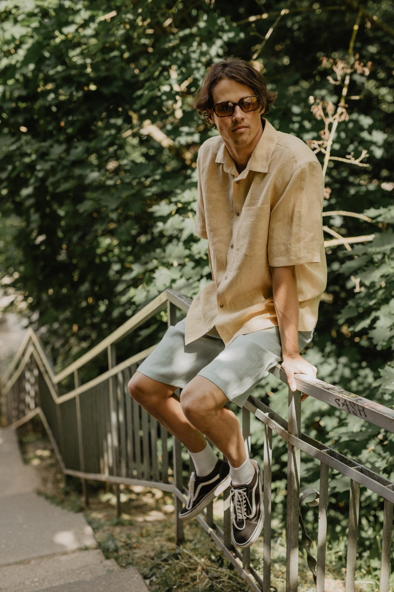 Oversized linen shirt MAGNUS - Her Linen