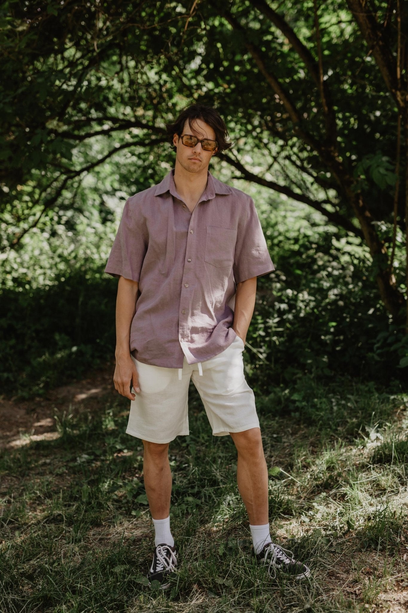 Oversized linen shirt MAGNUS - Her Linen