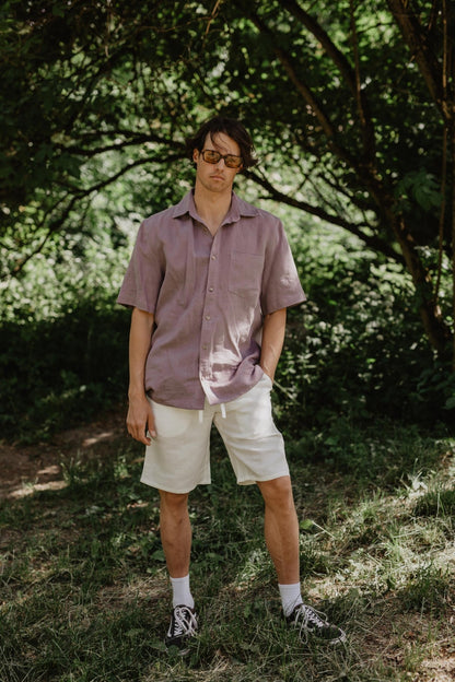 Oversized linen shirt MAGNUS - Her Linen
