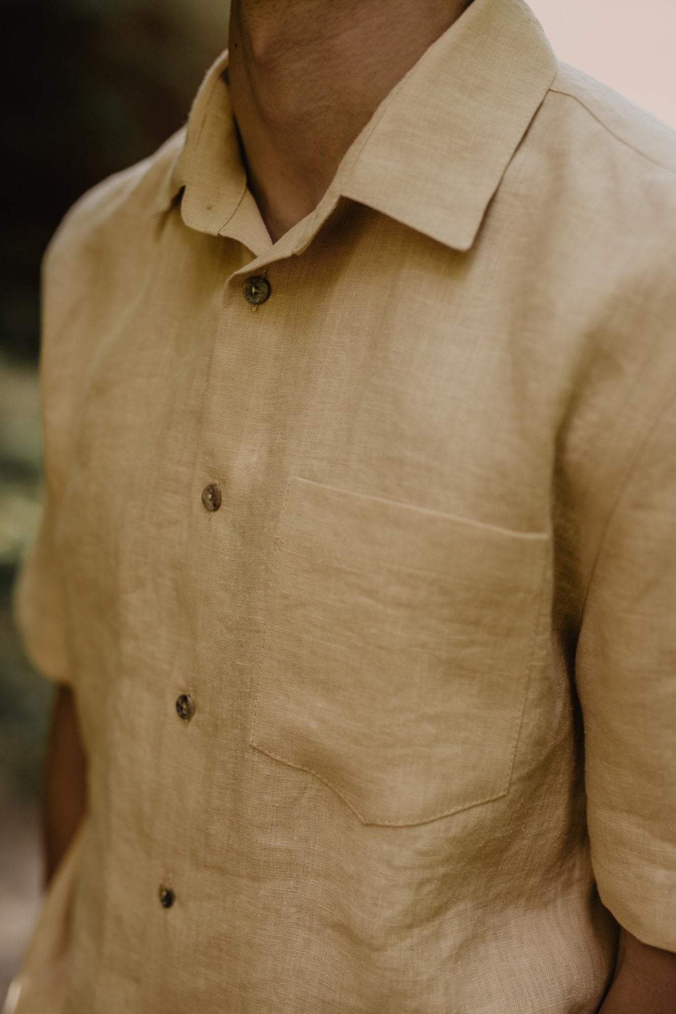 Oversized linen shirt MAGNUS - Her Linen