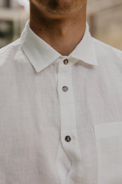 Oversized linen shirt MAGNUS - Her Linen
