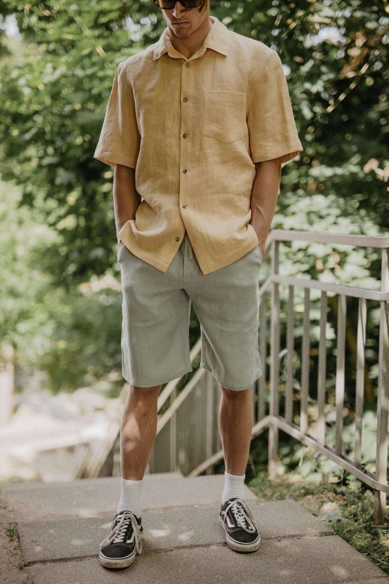 Oversized linen shirt MAGNUS - Her Linen